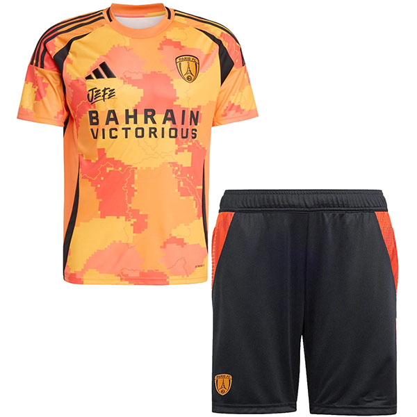 Paris fc third kids kit childrens jersey 2025-2026